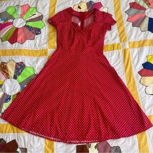 Red Polka Dot Dress